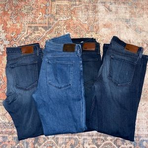 Paige Jean Bundle - 4 pairs - size 32x32 slim fit